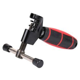 Black Bicycle Chain Breaker Split Cutter Bike Repairing Tool For Outdoor Sports Biking