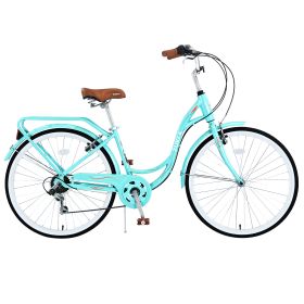 7 Speed, Steel Frame, Multiple Colors 26 Inch Ladies Bicycle