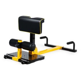 Home 8-in-1 Multifunctional Gym Squat Fitness Equipment (Type: Exercise & Fitness, Color: Black & Yellow)