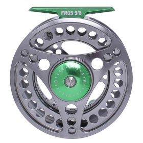 Kylebooker FR05 Fly Fishing Reel Large Arbor 2+1 BB with CNC-machined Aluminum Alloy Body and Spool in Fly Reel (size: 5/6wt)